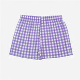 Men's 100% Cotton Boxer Shorts Waistband Check Print Boxers
